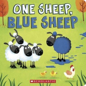 one sheep blue sheep
