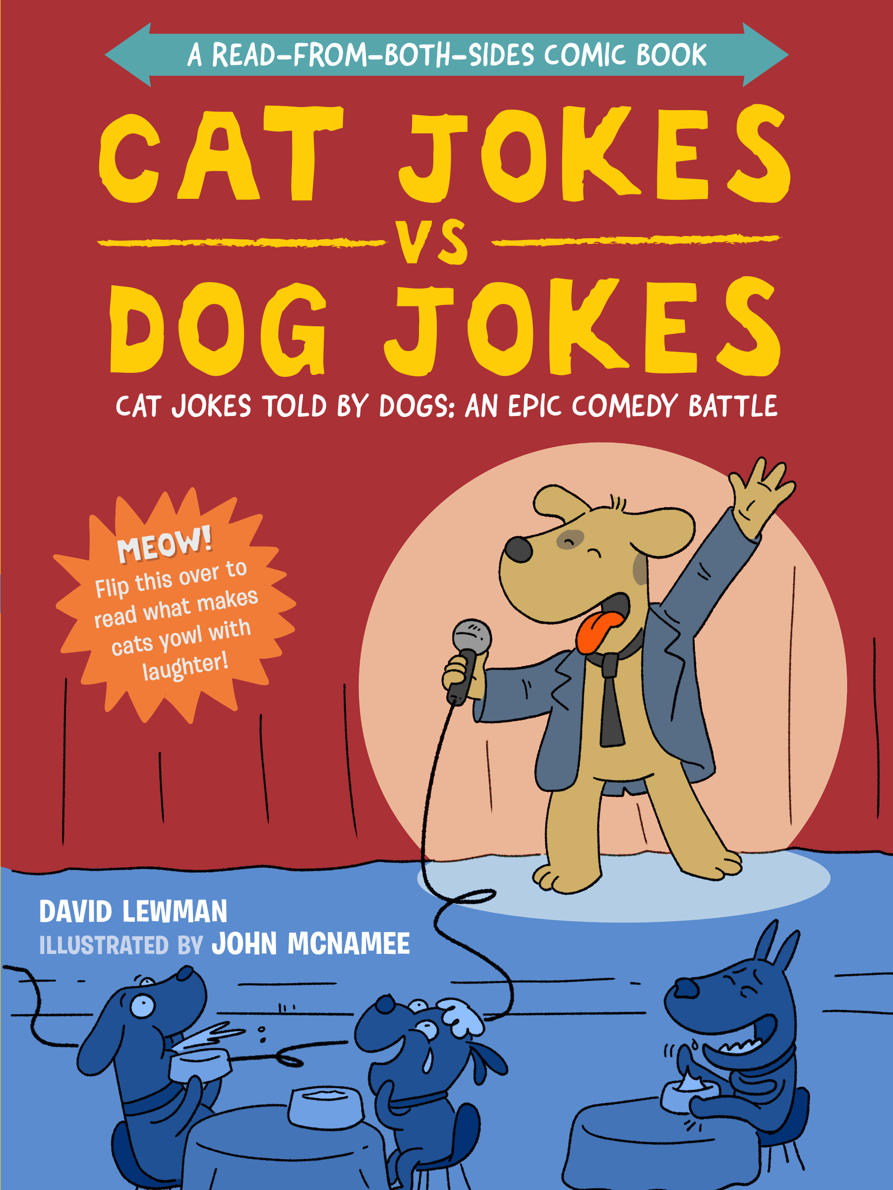 Cat Jokes Vs Dog Jokes A Read From Both Sides Comic Book By David